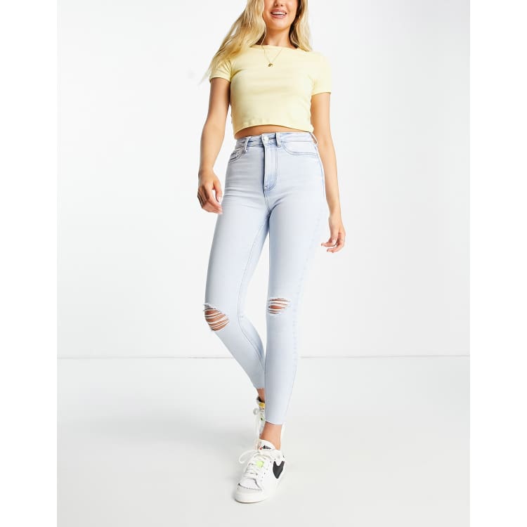 New Look ripped disco skinny jean in | ASOS