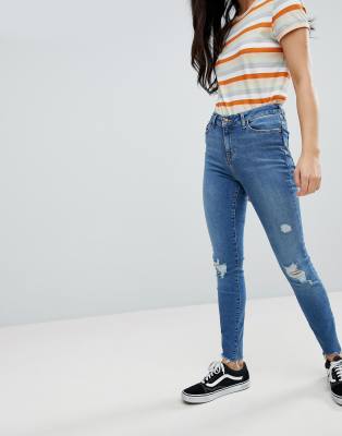 high waisted lift and shape jeans