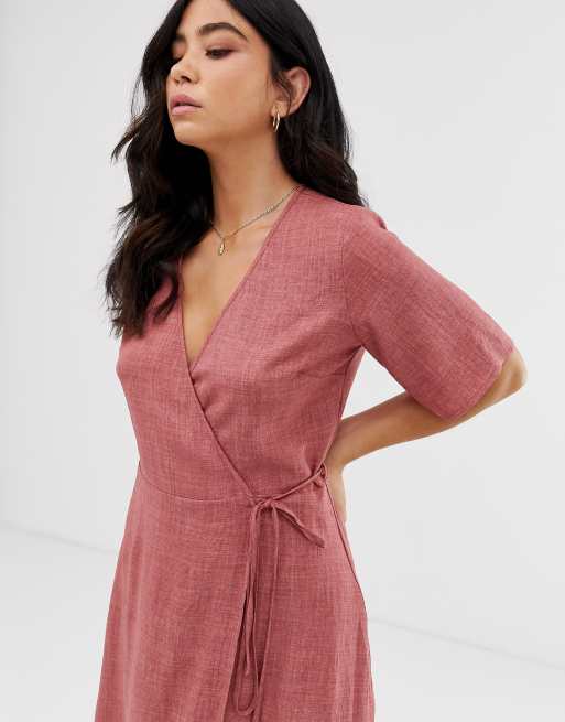 Robe cache cheap coeur rose poudré