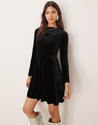 Robe De Soirée New Look En Velours Rouge - Taille 38, Style Fourreau Genou, Occasion Très Bon état
