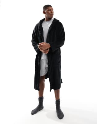 New Look - Robe de chambre - Noir