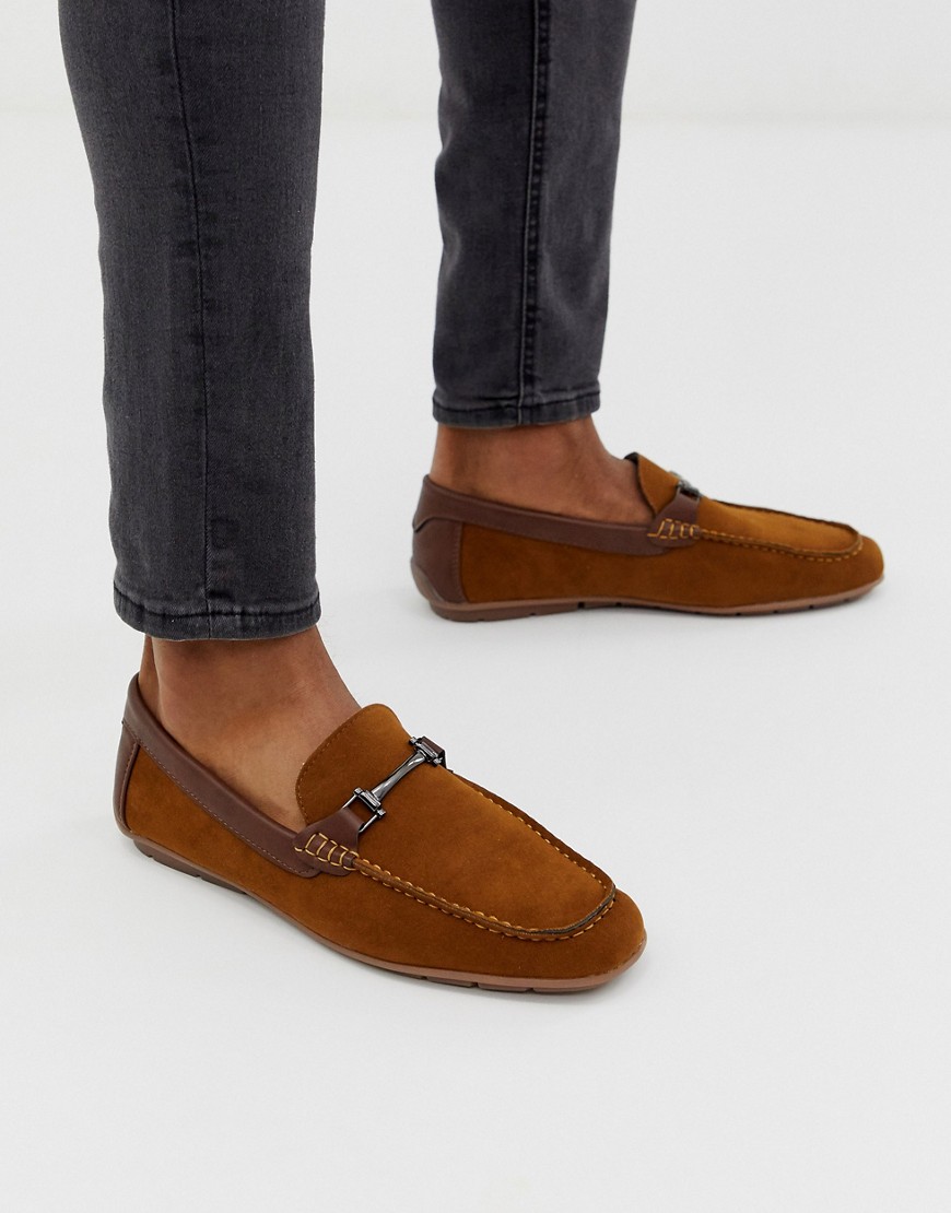 New Look – Rödbruna skor-Guldbrun