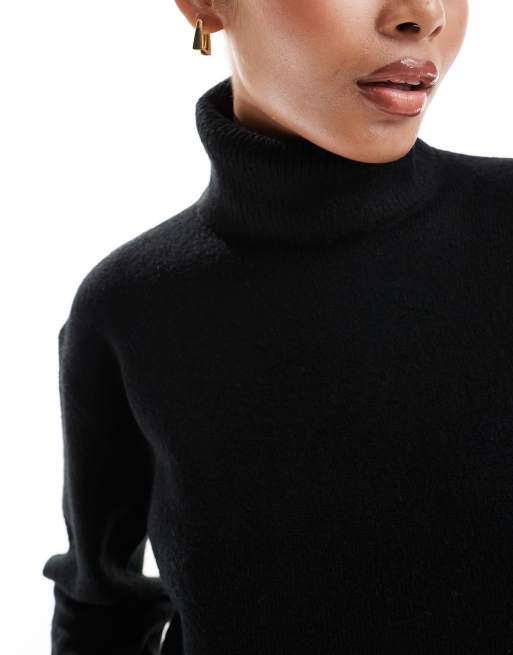 New look black polo neck best sale