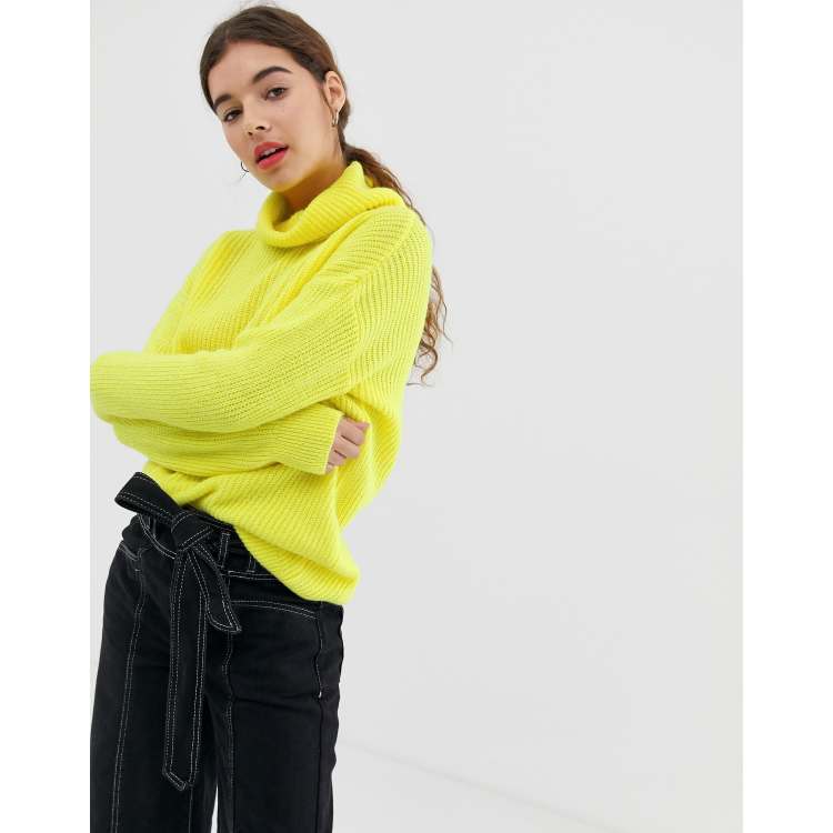 New look cheap yellow jumper