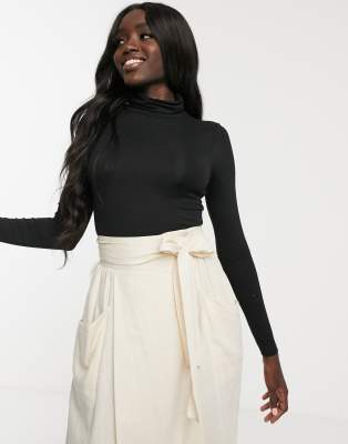 asos roll neck top
