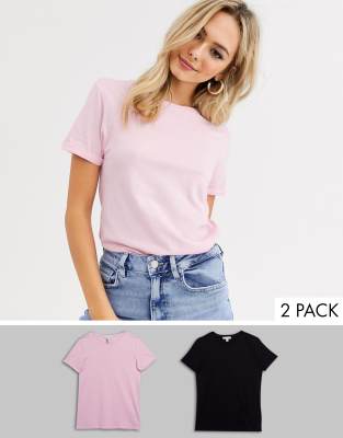 asos pink t shirt