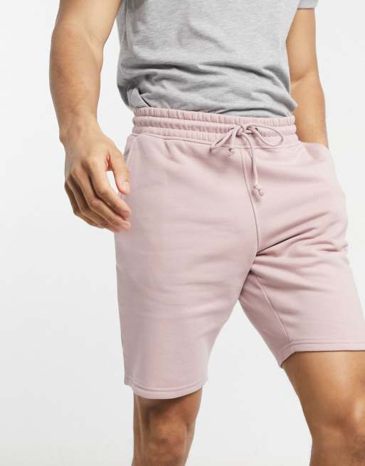 New Look – Rosa huvtröja och jersey-shorts, 3 av 3