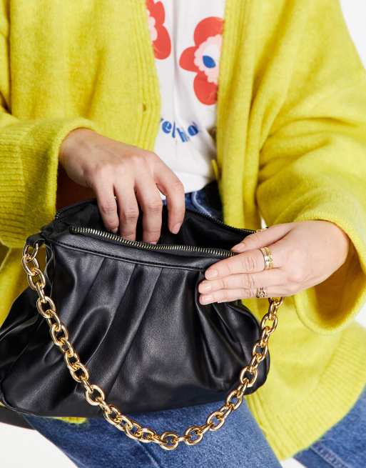 Chunky chain ruched bag new arrivals