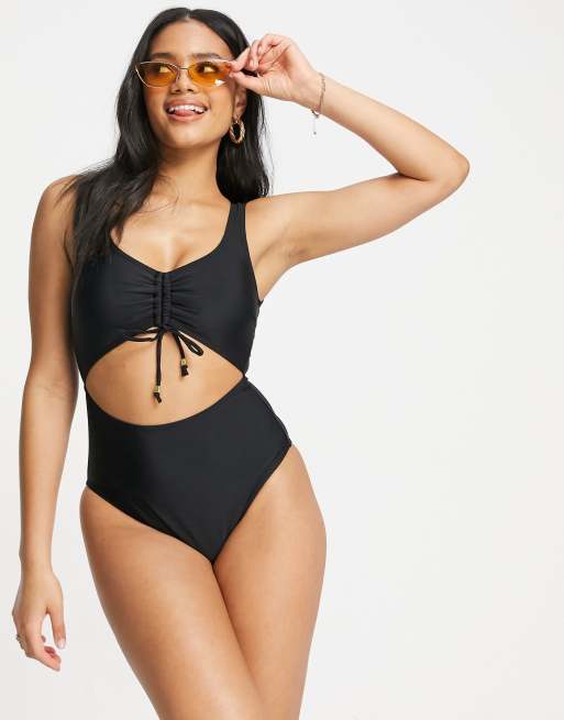 Lucky Brand Cutout Detail Swimwear