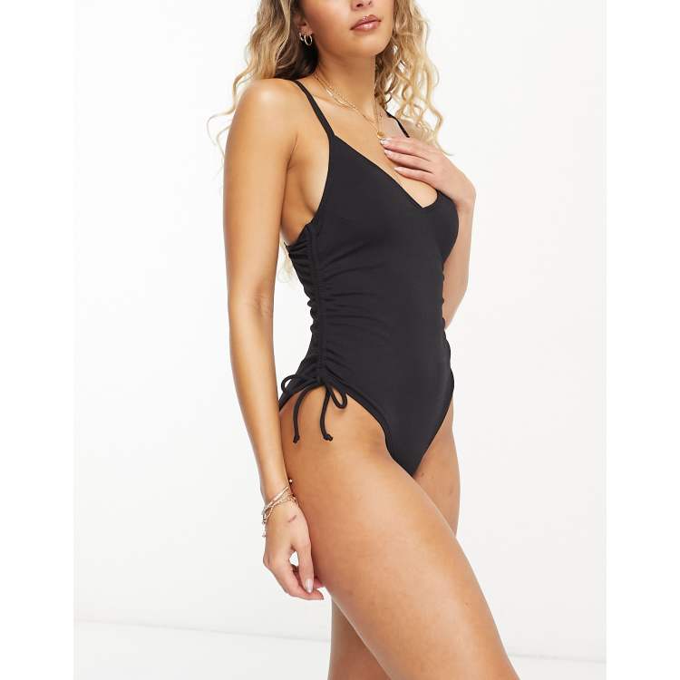 Forever 21 black hot sale swimsuit