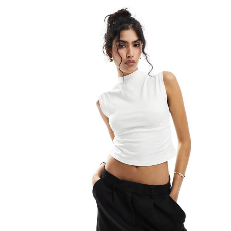 New look ruched top on sale