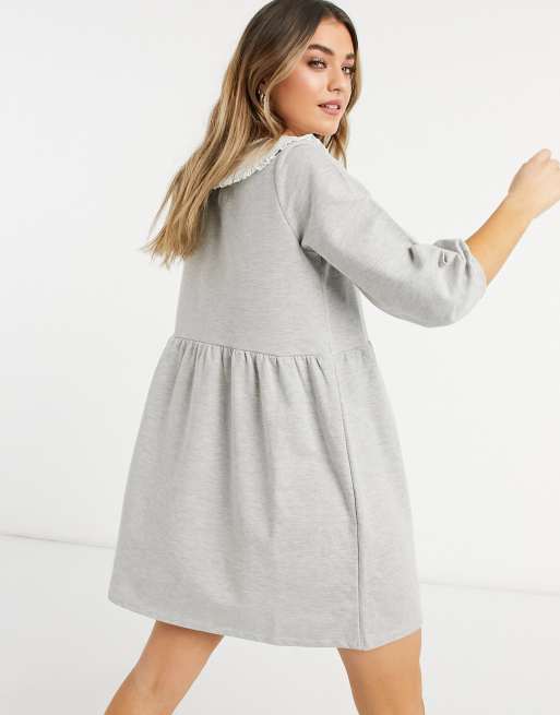 Sweatshirt dress hot sale new look