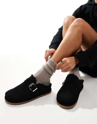 Sabots Bluey Avec Doublure Fourrure Amovible Et Charms - Chaussons Fille Enfant Cadeau Officiel