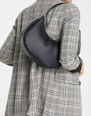 Petits sacs New Look - Sac porté épaule incurvé - Noir