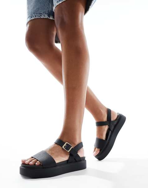 Sandalen discount plateauzool dames