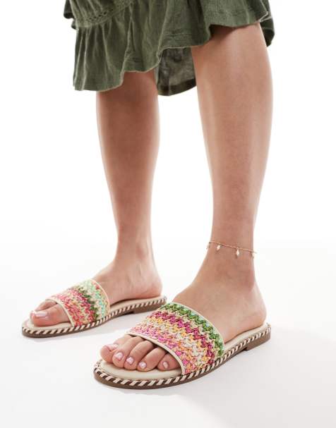 New Look - Sandales en raphia - Multicolore - view 1