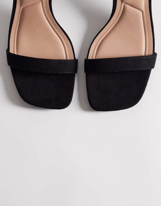New Look – Sandaletten in Schwarz mit Stilettoabsatz, 3 von 4