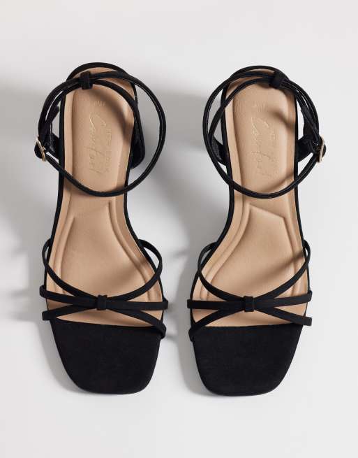New Look - Sandali con tacco largo neri con nodo, 2 di 4