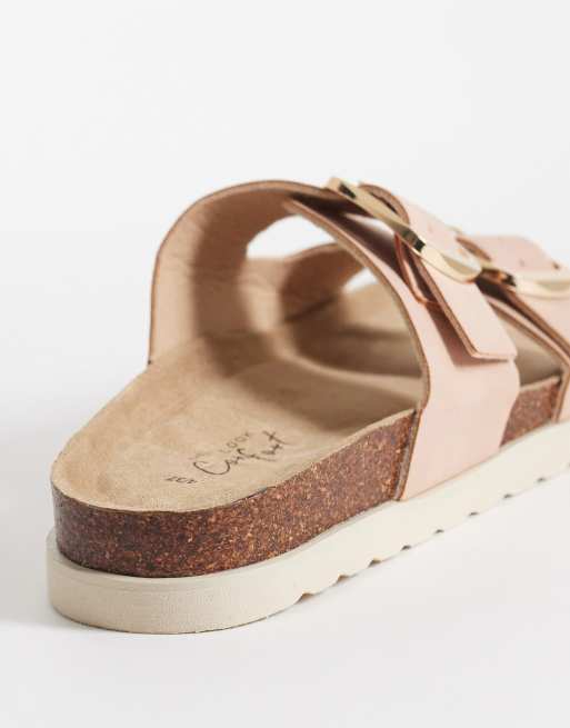 New Look - Sandali rosa con doppio cinturino, 4 di 4