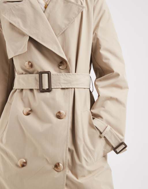 New Look – Sandfärgad trenchcoat, 4 av 4