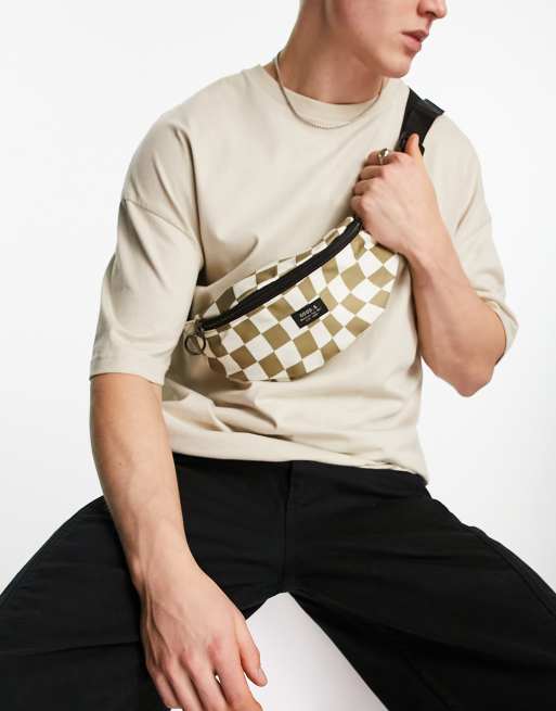 New Look – Saszetka w kratkę w kolorze khaki, 2 z 4