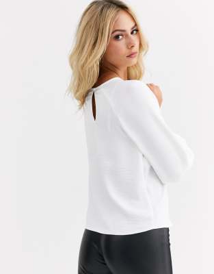 new look satin blouse