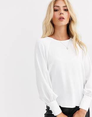 new look satin blouse