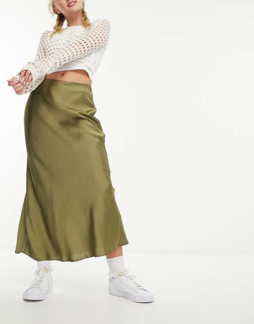 Asos new 2024 look midi skirt