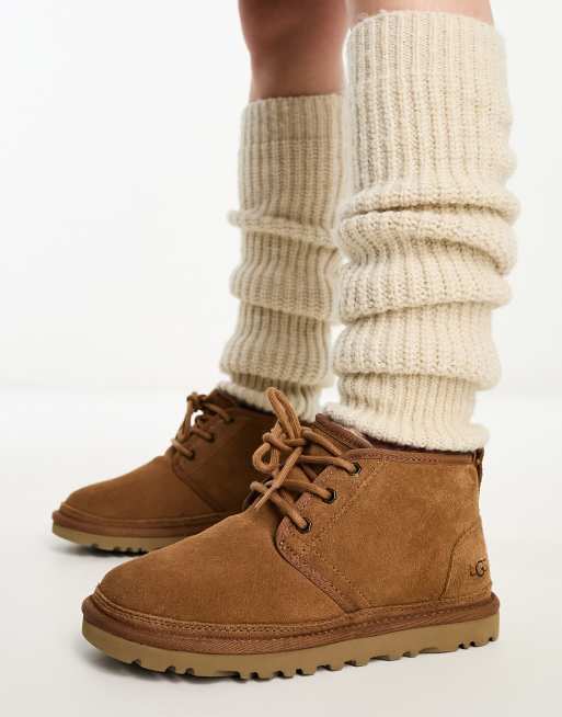 New Look - Scaldamuscoli spessi color avena 