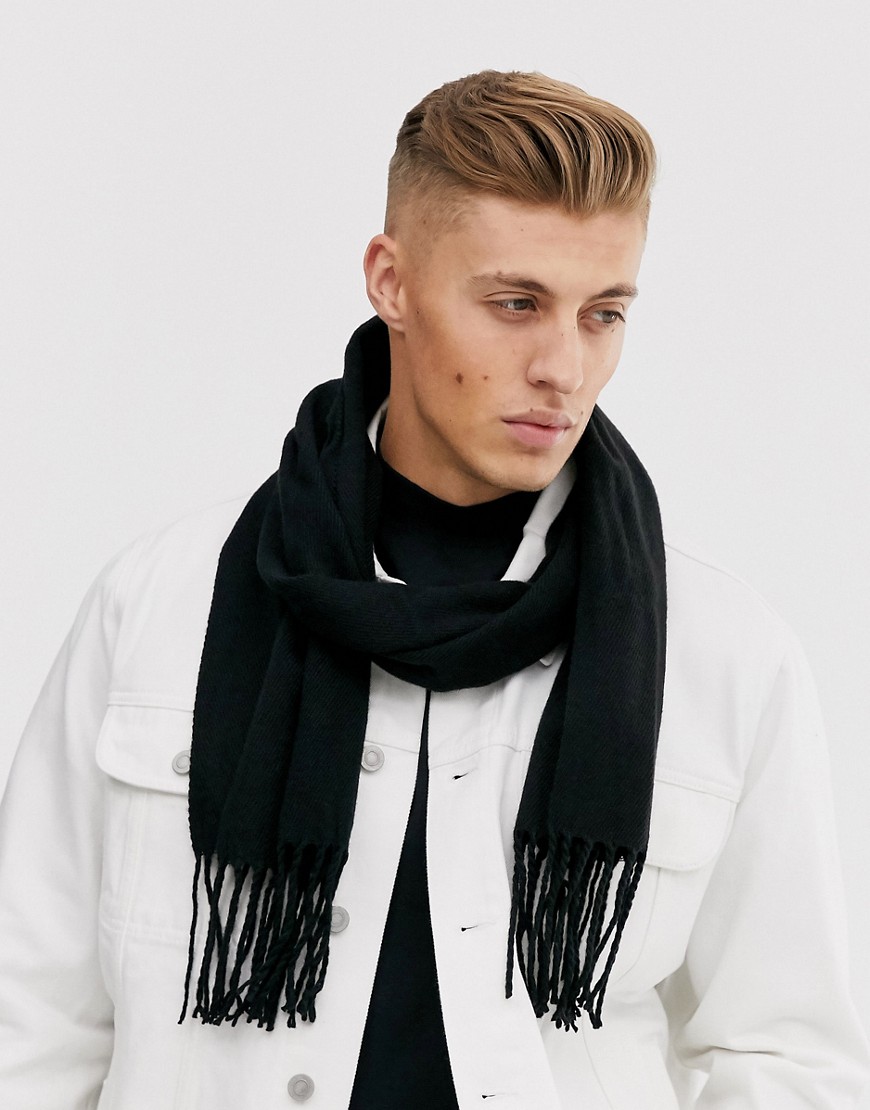 New Look scarf in black
