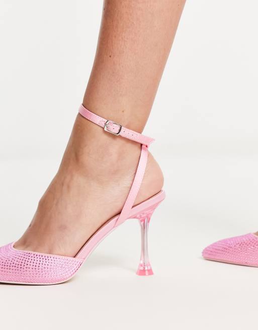 Scarpe col tacco rosa sale