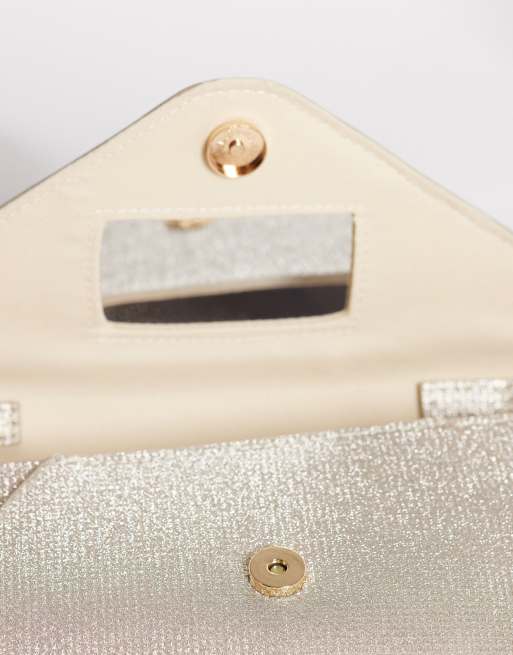 New Look – Schimmernde Clutch in Goldoptik, 3 von 4