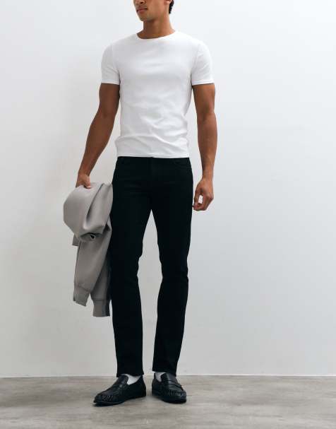 New Look schmale Jeans in Schwarz - view 1