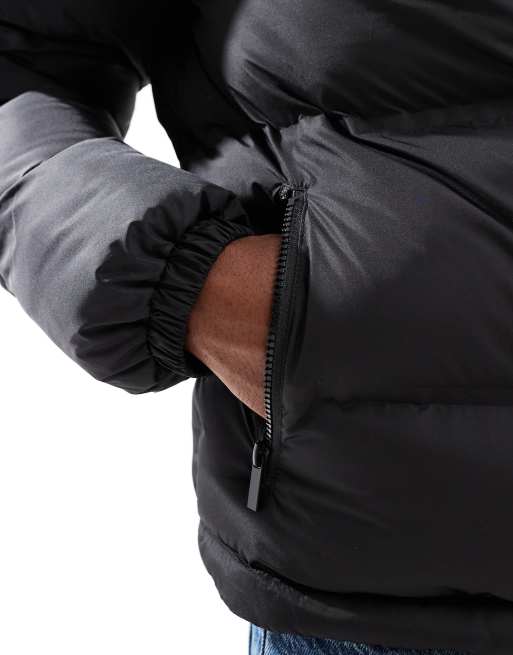 New Look – Schwarze Puffer-Jacke, 5 von 5