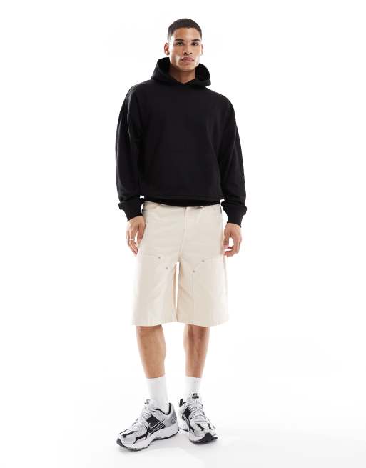 New Look – Schwarzer Oversize-Kapuzenpullover, 4 von 4