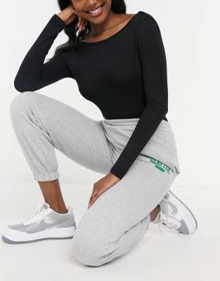 new look grey tracksuit bottoms