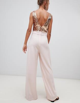 asos sequin jumpsuit