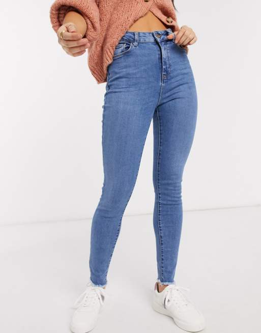 New Look shape and lift skinny jean in mid blue