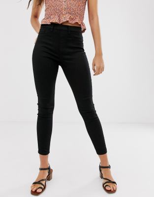 new look black jeggings