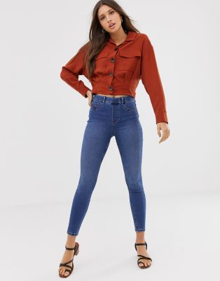 black coated emilee jeggings