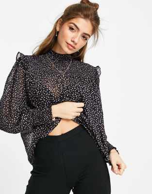 new look chiffon blouse