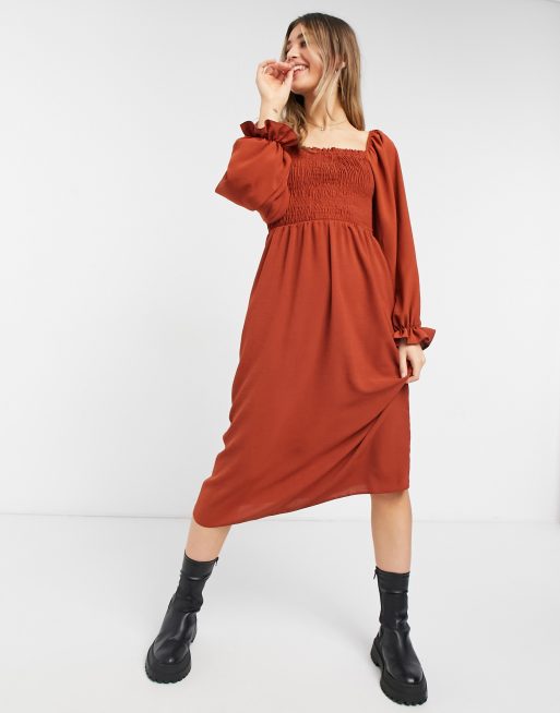 New look 2025 rust dress