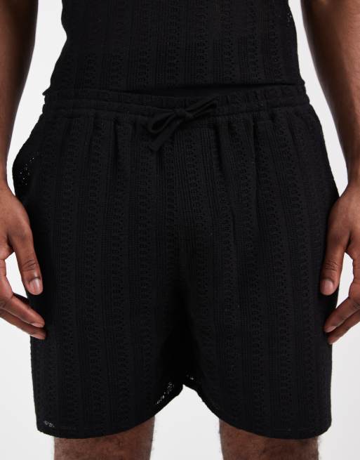 New Look - Short d'ensemble au crochet - Noir, 5 de 5