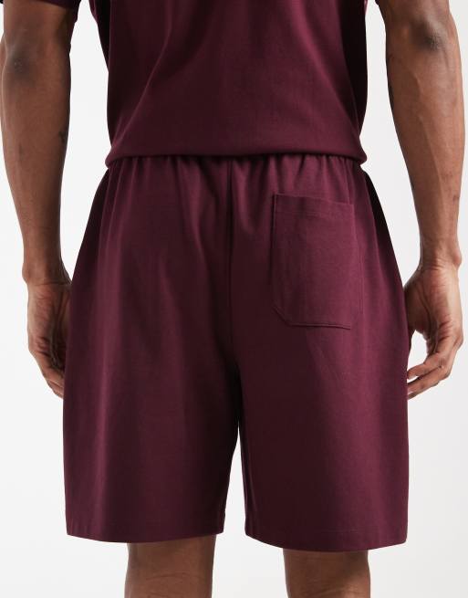 New Look - Short in bordeauxrood, deel van co-ord set, 5 van 5