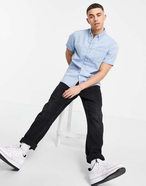 Men S Denim Shirts Chambray Jeans Shirts Asos