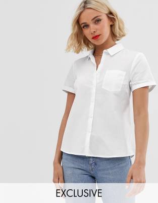 womens work shirts short sleeve