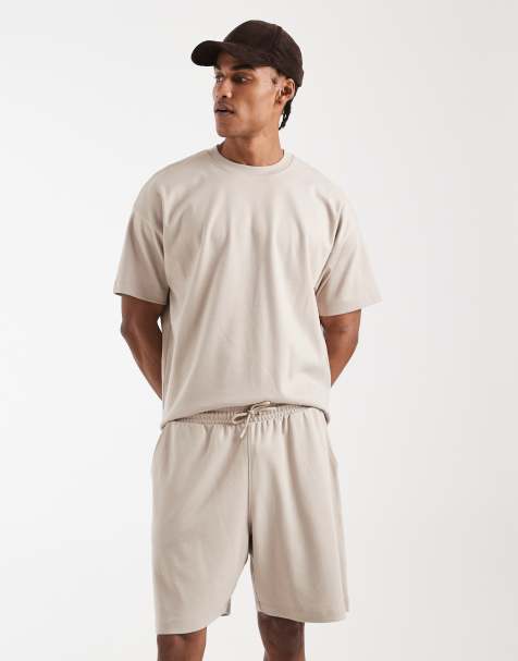 New Look – Shorts in Taupe, Kombiteil - view 1