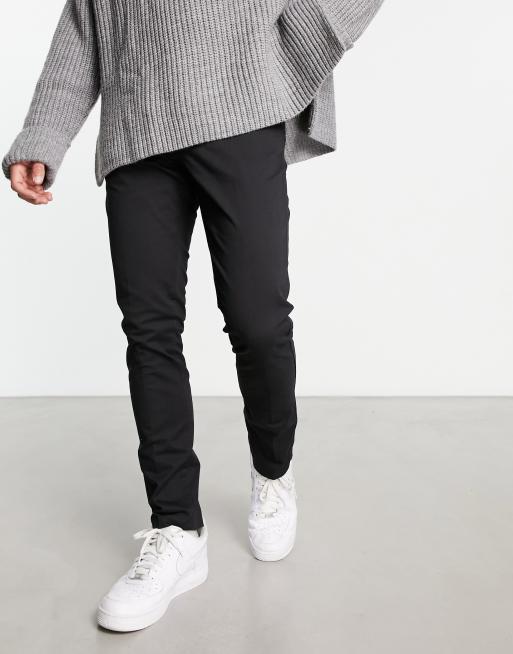 New Look skinny chino in black