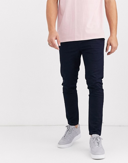 New Look skinny chino trouser in navy