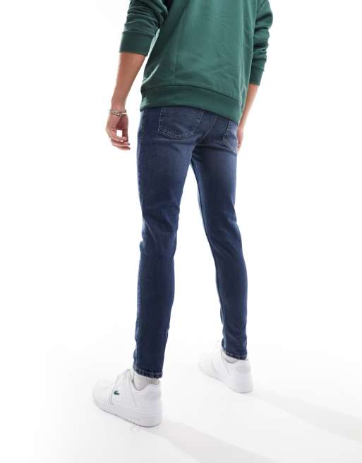 New Look skinny fit jeans in mid wash blue, 3 of 5